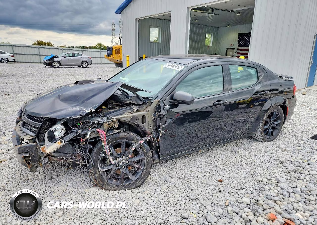 2012 Dodge Avenger R-T VIN:1C3CDZBG6CN137682 - 1