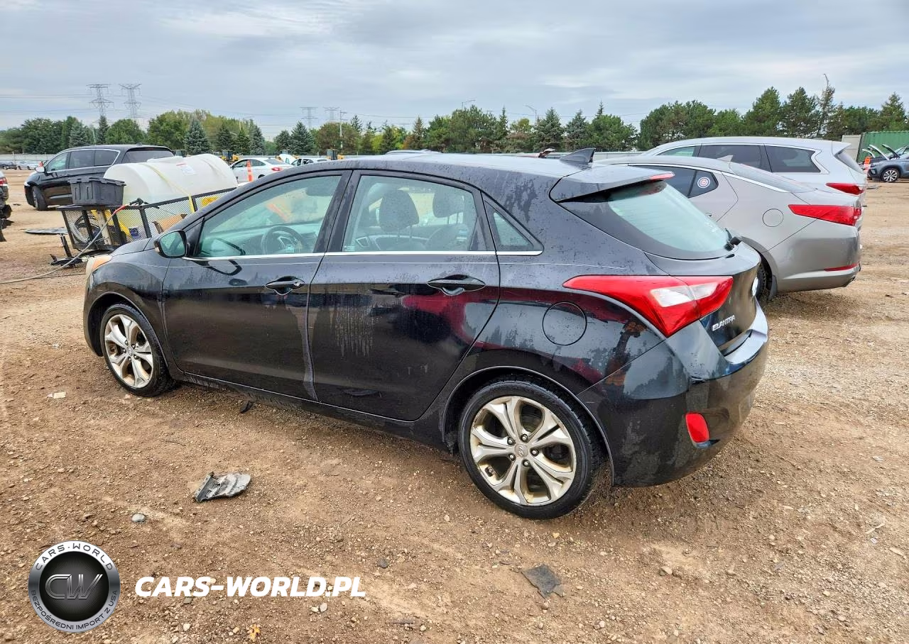 2013 Hyundai Elantra Gt Base VIN:KMHD35LE3DU103968 - 2