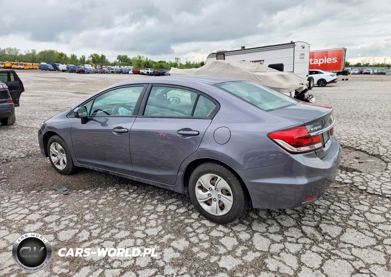 2015 Honda Civic Lx VIN:19XFB2F56FE072341 - 2