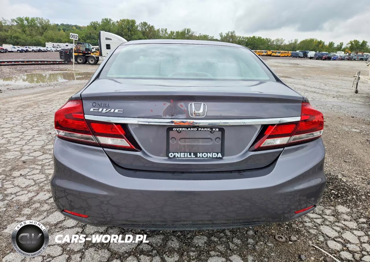 2015 Honda Civic Lx VIN:19XFB2F56FE072341 - 6