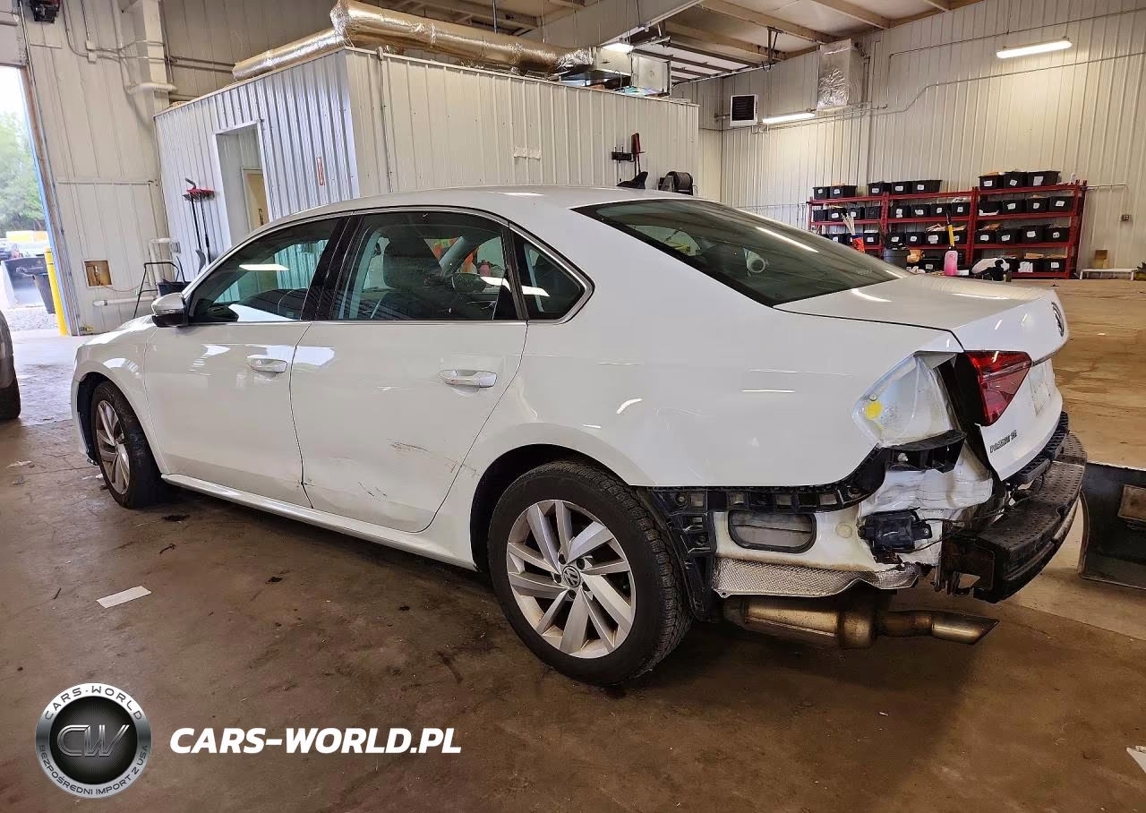 2018 Volkswagen Passat Se VIN:1VWBA7A36JC019155 - 2