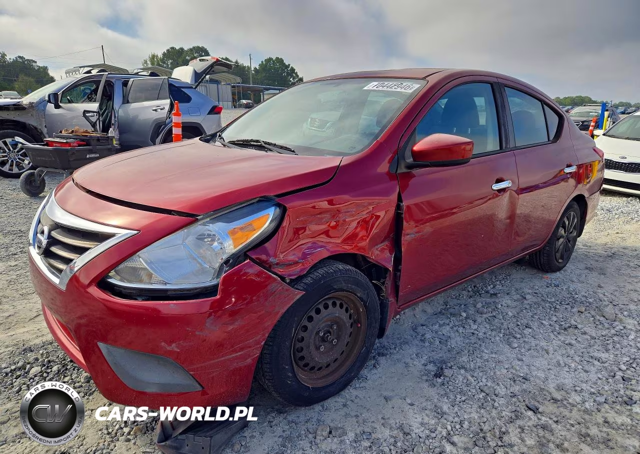 2017 Nissan Versa 1.6 Sv VIN:3N1CN7AP1HL830815 - 1