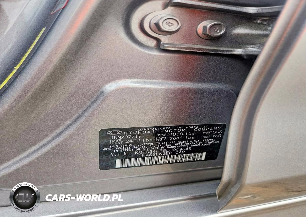 2020 Genesis G70 3.3T VIN:KMTG34LE8LU049045 - 12
