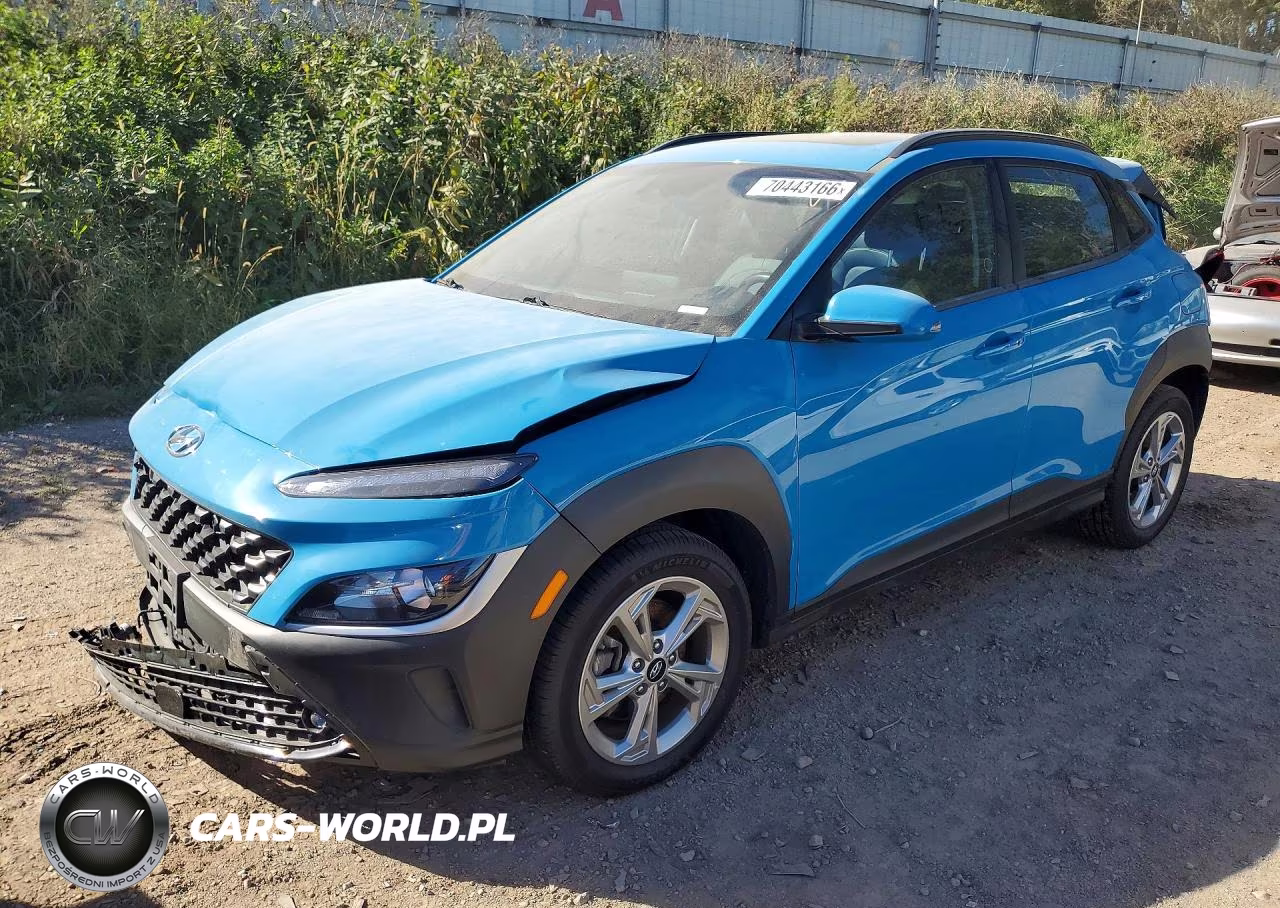 2022 Hyundai Kona Sel VIN:KM8K6CABXNU919217 - 1