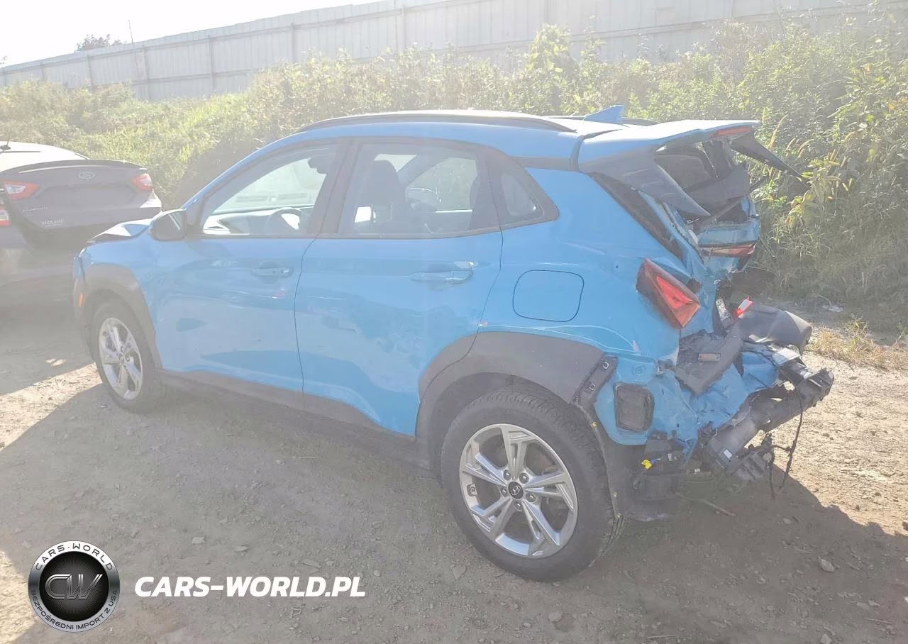 2022 Hyundai Kona Sel VIN:KM8K6CABXNU919217 - 2