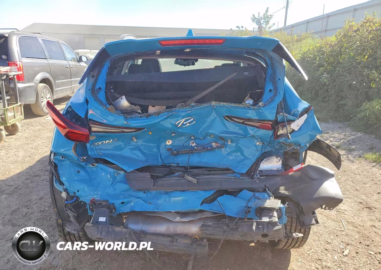 2022 Hyundai Kona Sel VIN:KM8K6CABXNU919217 - 6