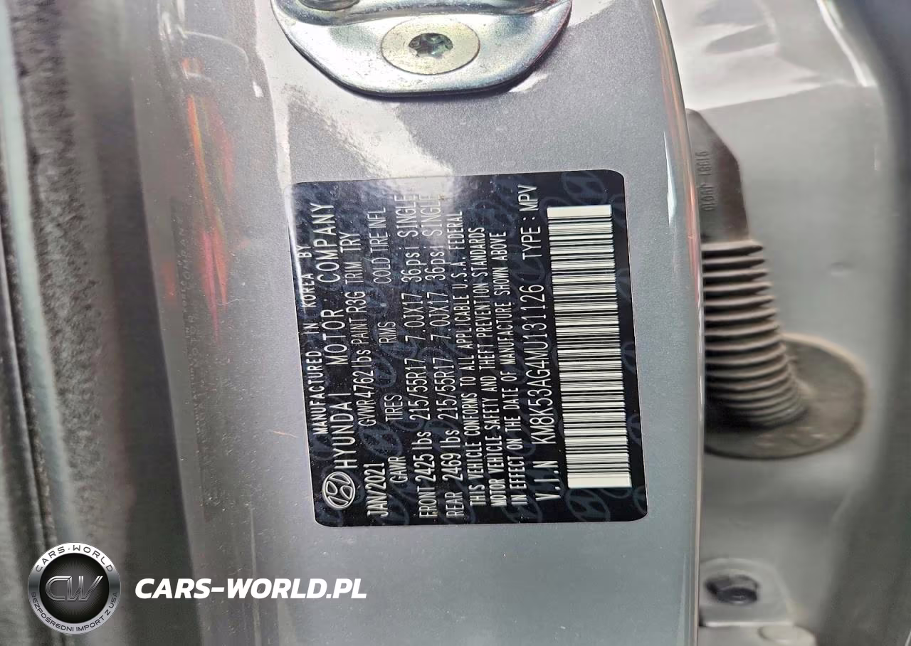 2021 Hyundai Kona Ultimate VIN:KM8K53AG4MU131126 - 12