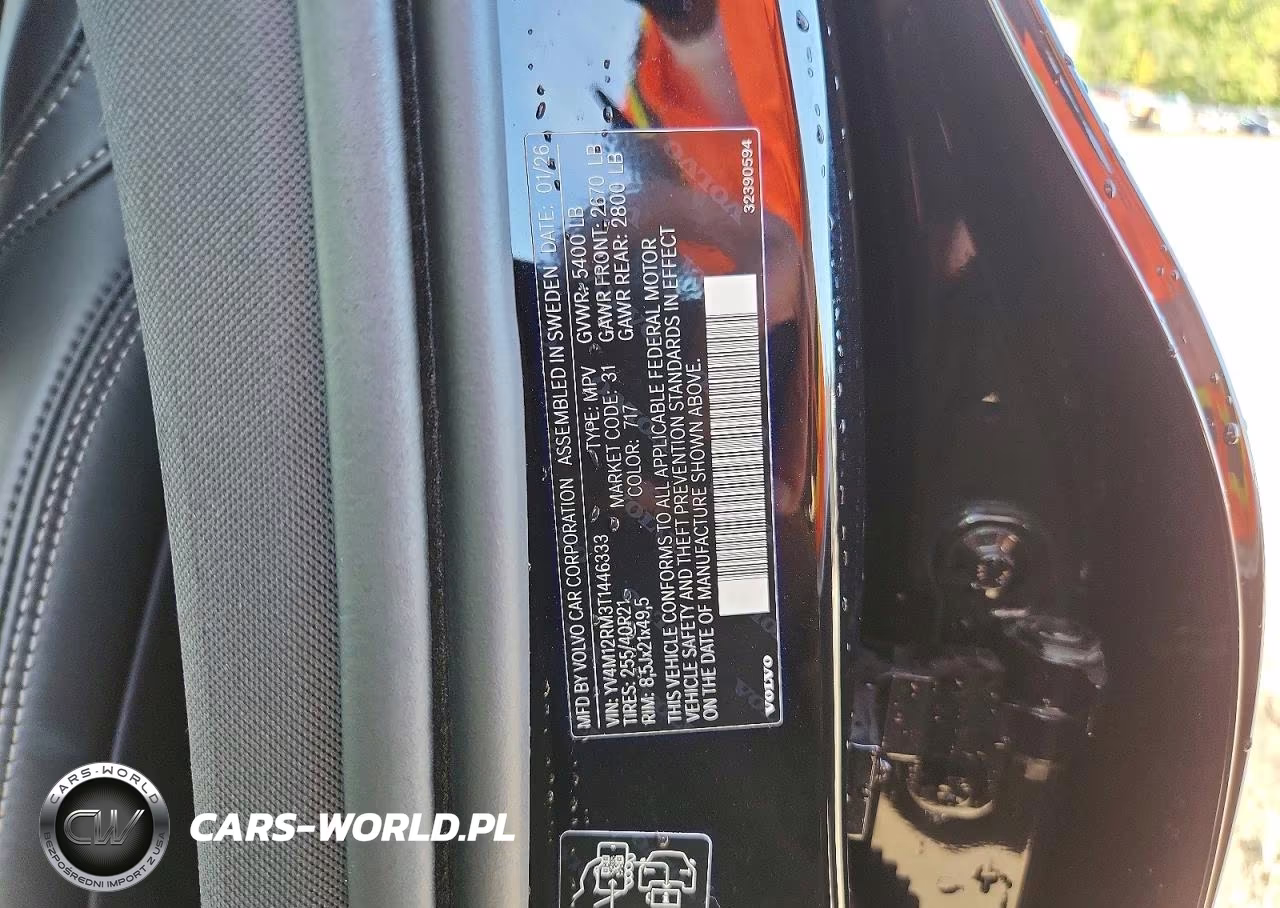 2026 Volvo Xc60 Ultra VIN:YV4M12RM3T1446333 - 13