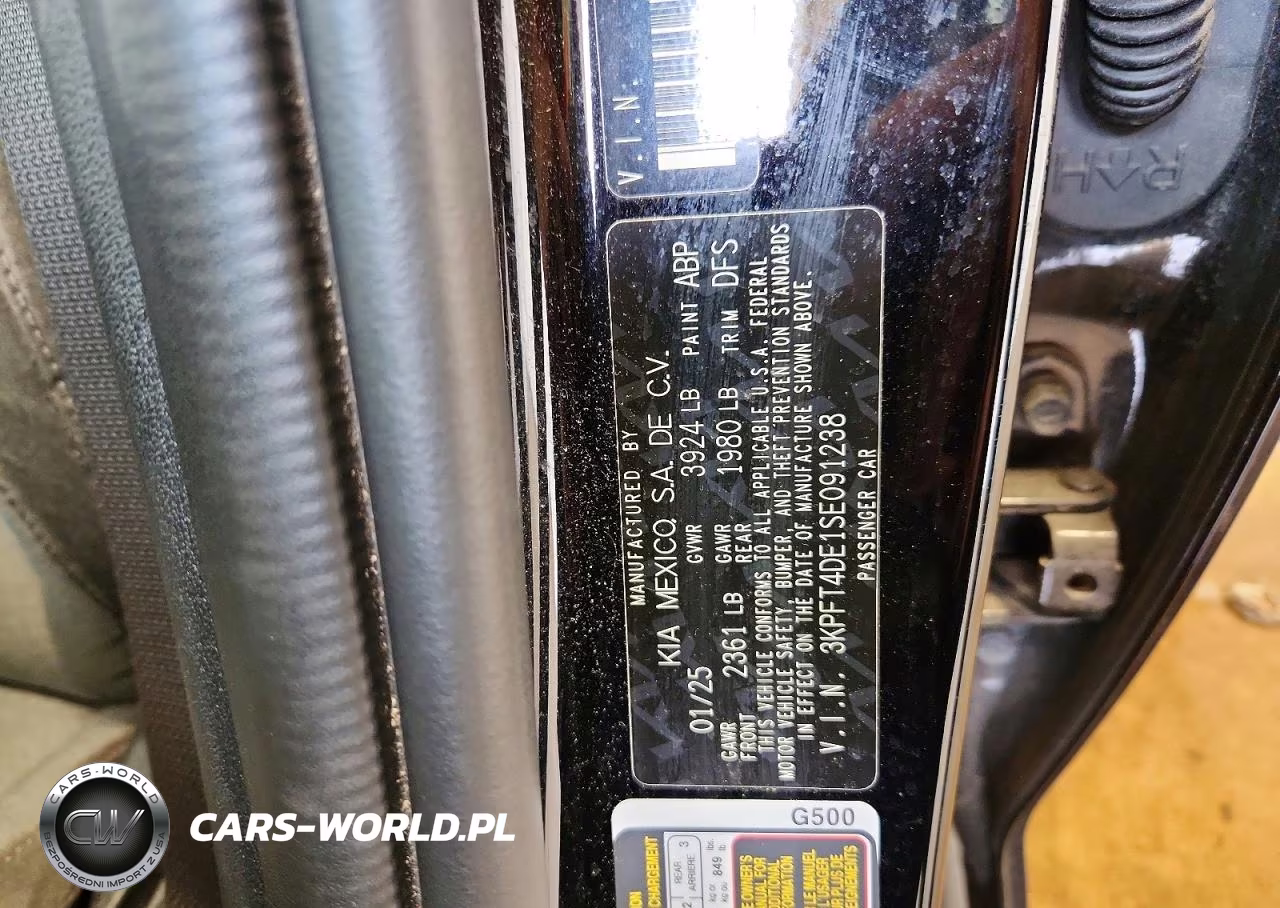 2025 Kia K4 Lxs VIN:3KPFT4DE1SE091238 - 12