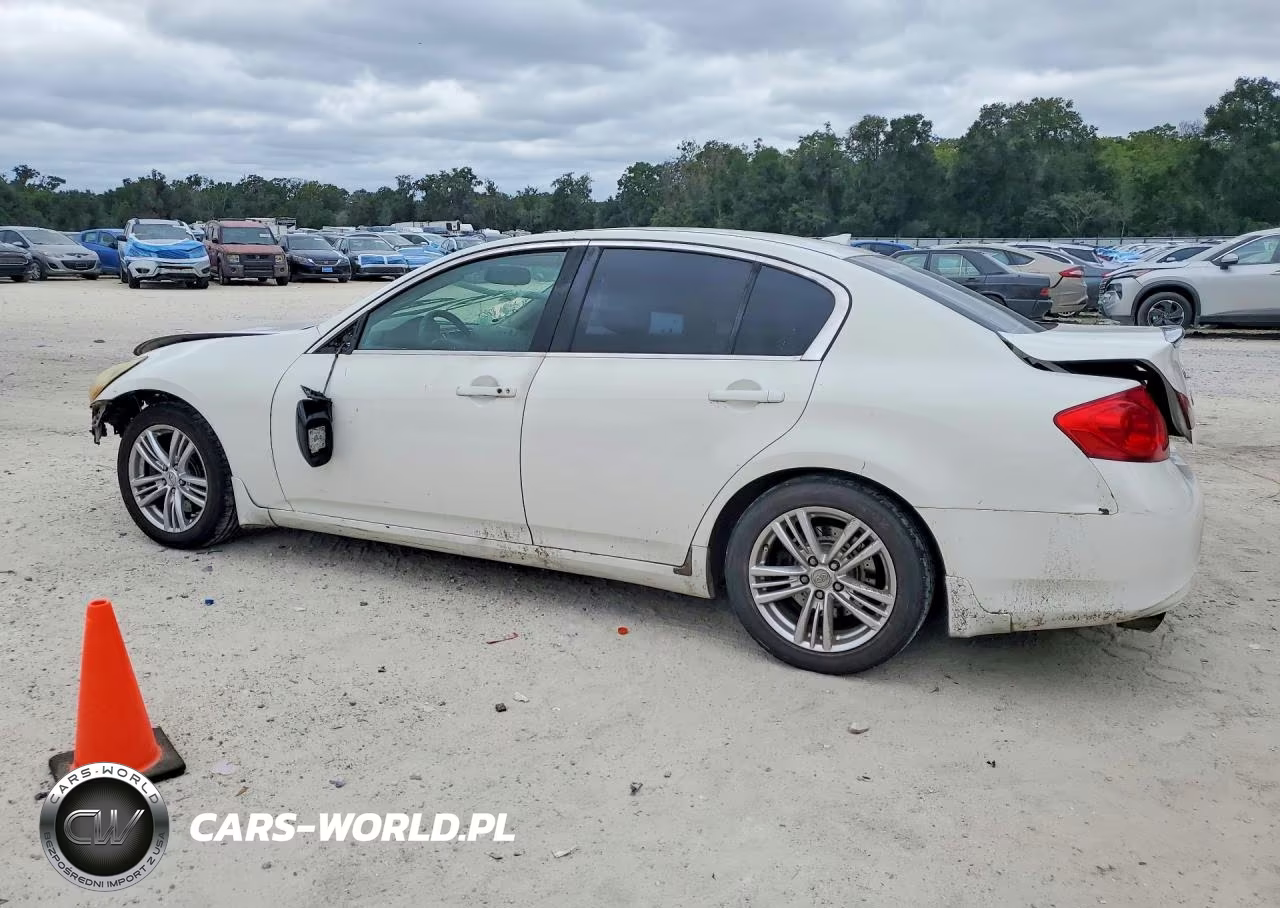 2011 Infiniti G25 Sedan Base VIN:JN1DV6APXBM830470 - 2