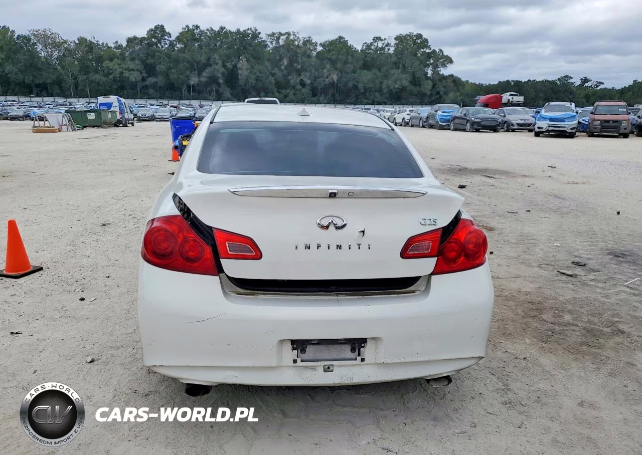 2011 Infiniti G25 Sedan Base VIN:JN1DV6APXBM830470 - 6