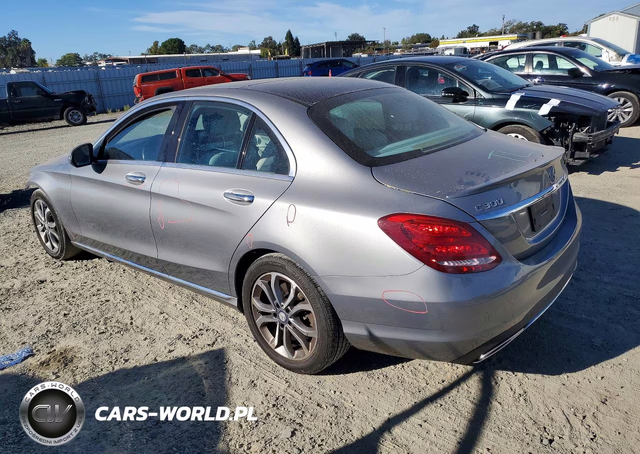 2016 Mercedes-Benz C 300 VIN:55SWF4JB4GU144581 - 2