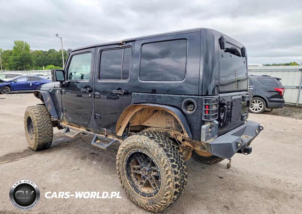 2008 Jeep Wrangler Unlimited Sahara VIN:1J4GA59118L534309 - 2