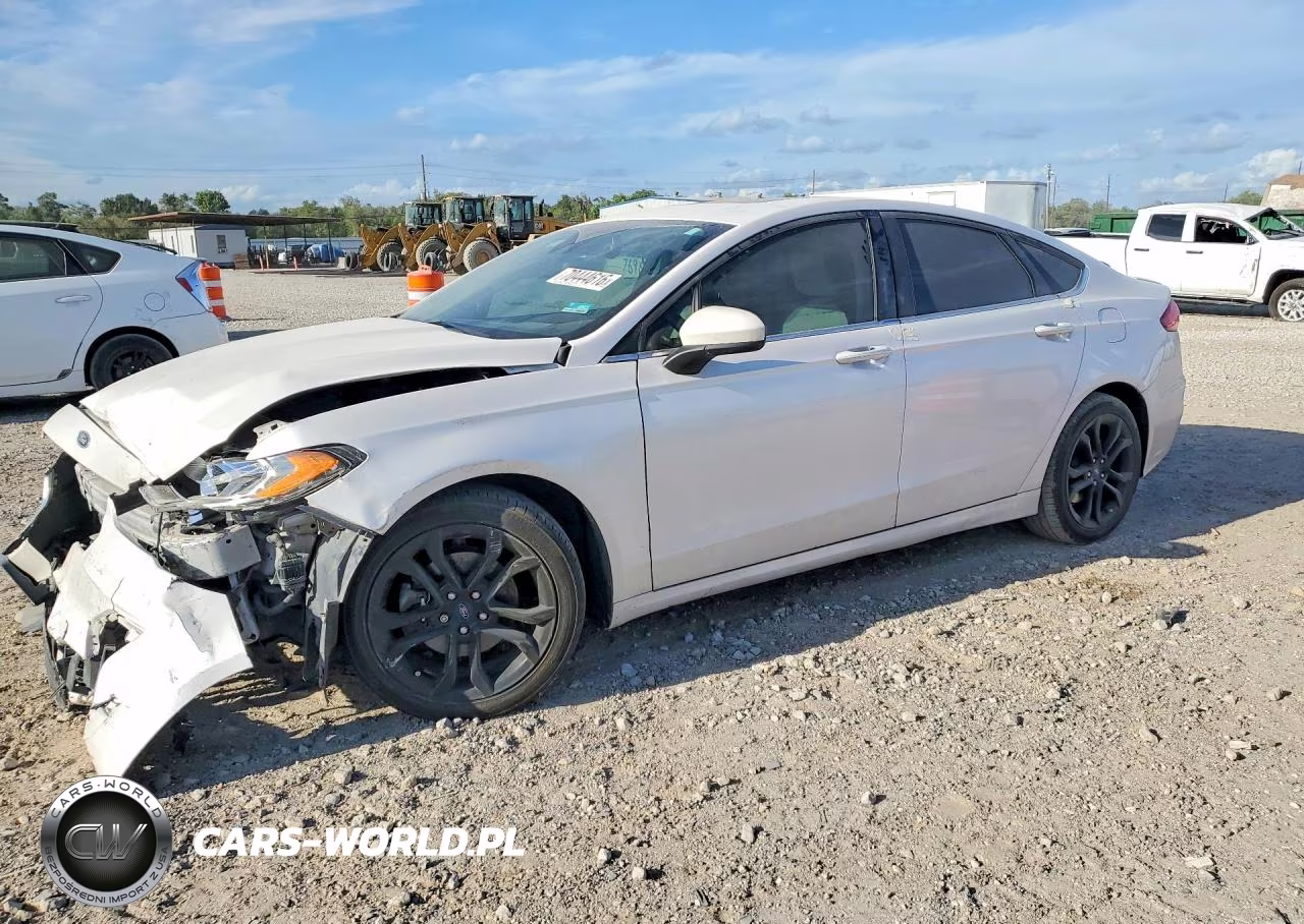 2019 Ford Fusion Se VIN:3FA6P0HD8KR283009 - 1