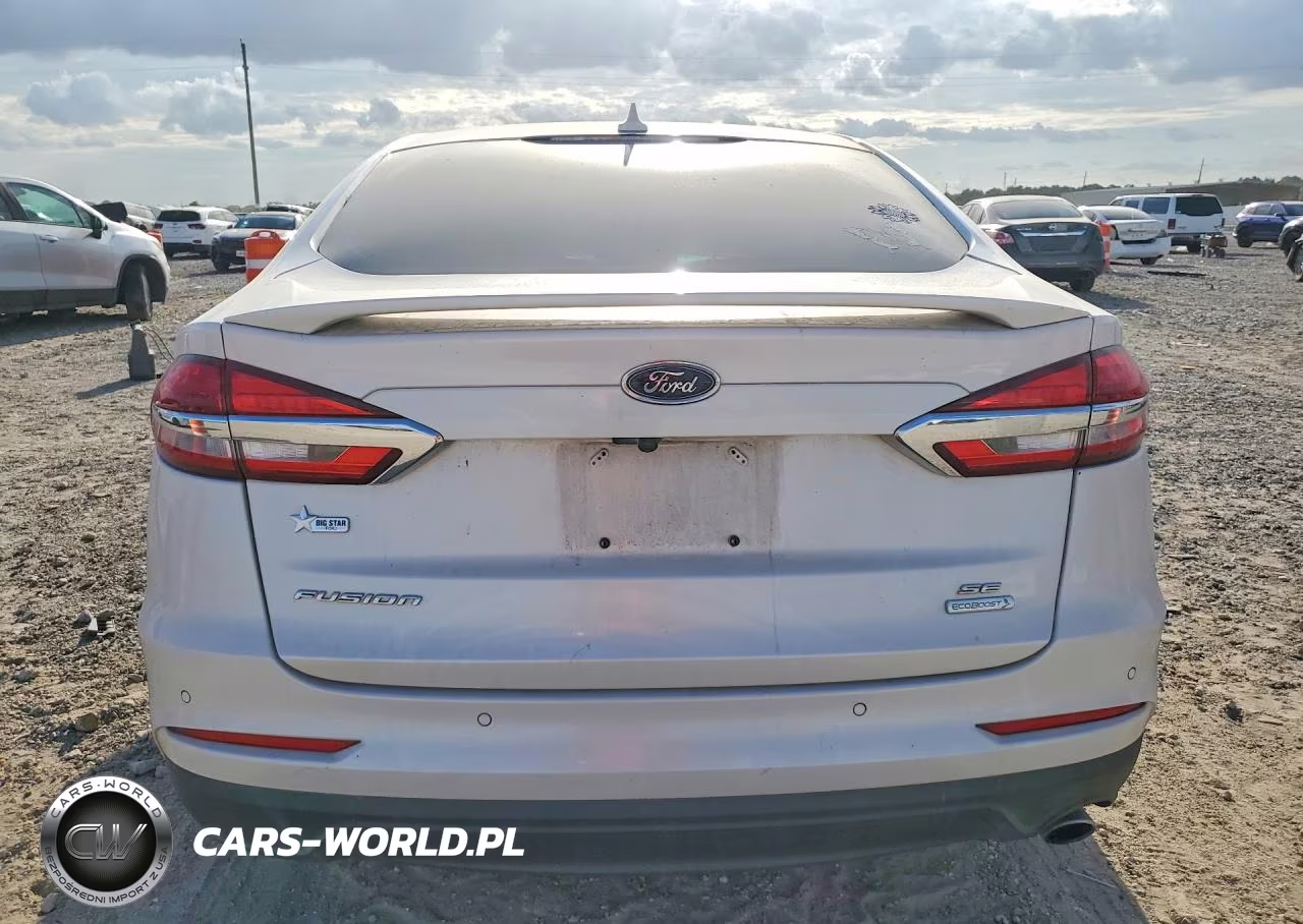 2019 Ford Fusion Se VIN:3FA6P0HD8KR283009 - 6