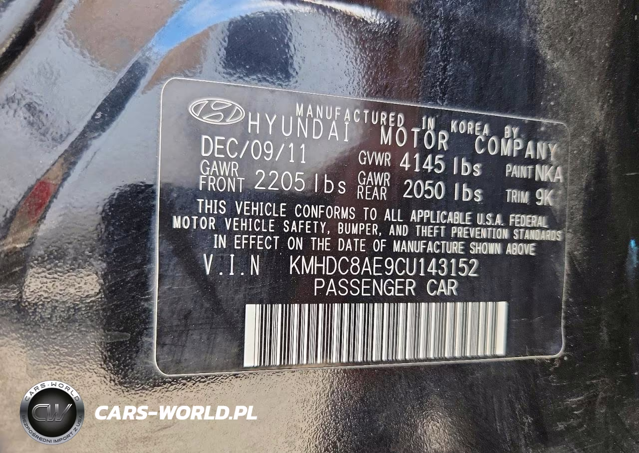 2012 Hyundai Elantra Touring Gls VIN:KMHDC8AE9CU143152 - 13