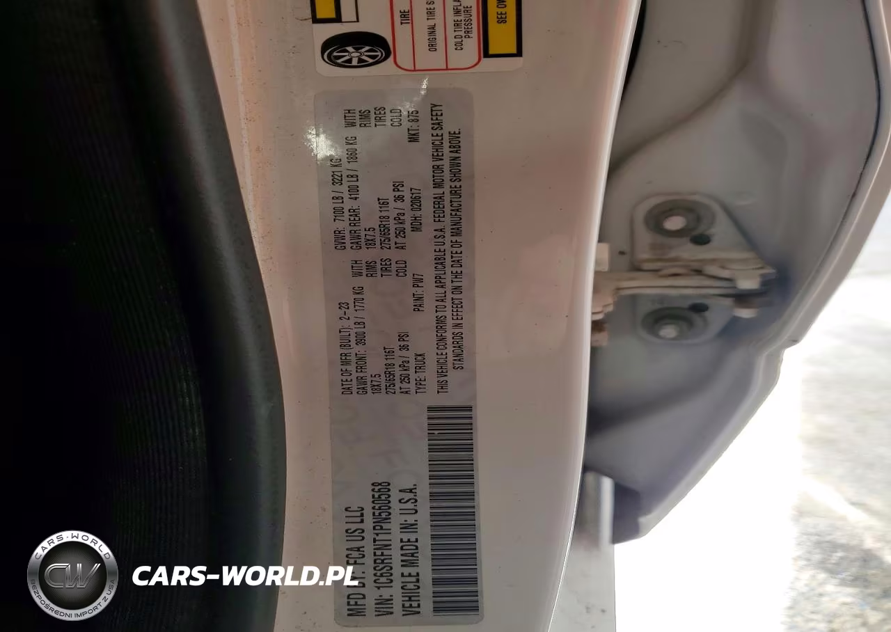 2023 Ram 1500 Tradesman VIN:1C6SRFNT1PN560568 - 13