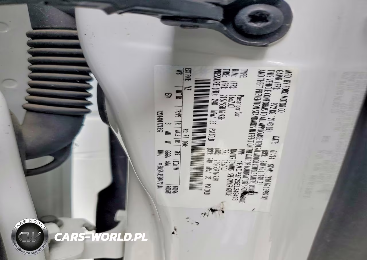2014 Ford Focus Se VIN:1FADP3F25EL249493 - 12