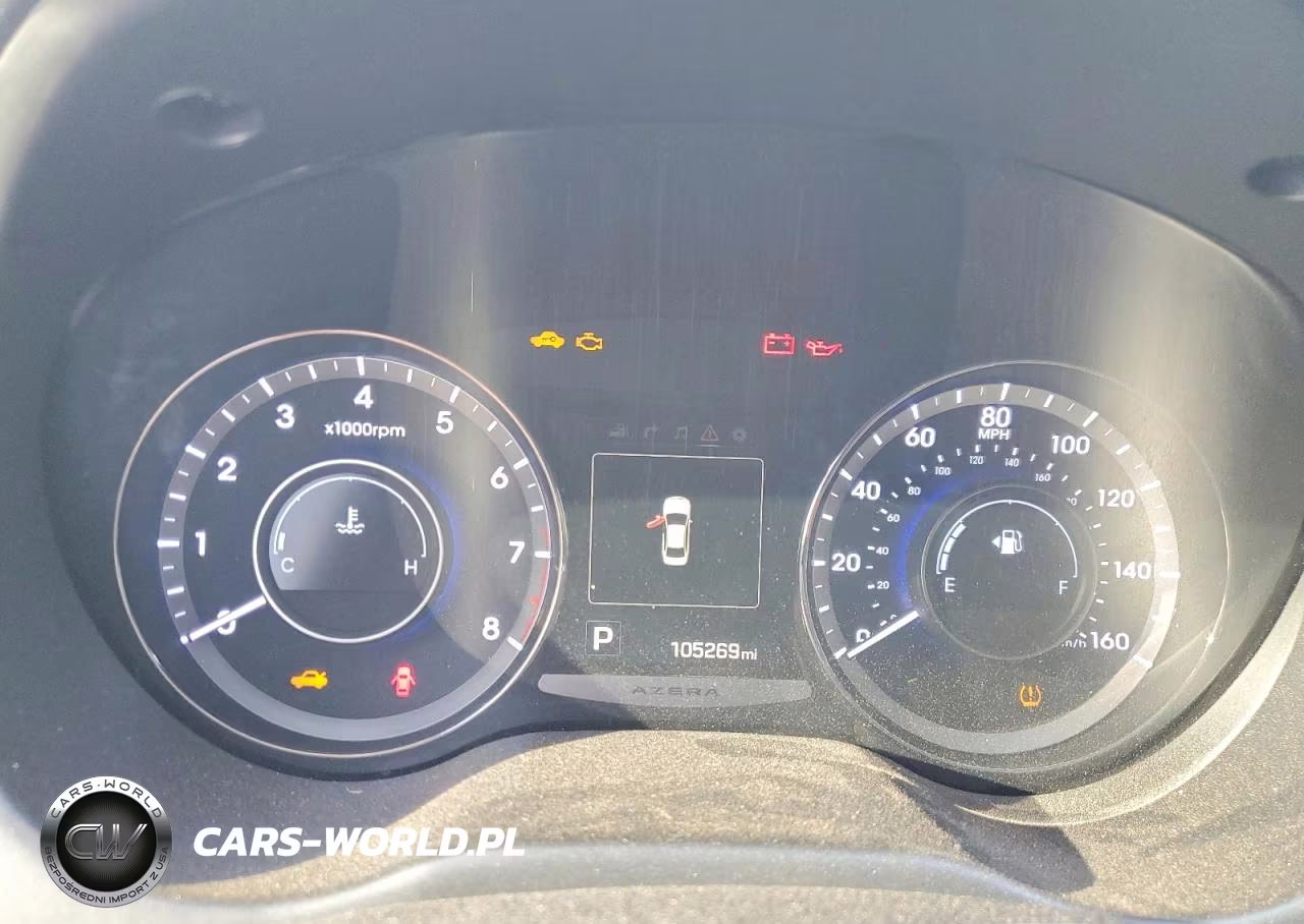 2017 Hyundai Azera Base VIN:KMHFG4JG1HA577551 - 9