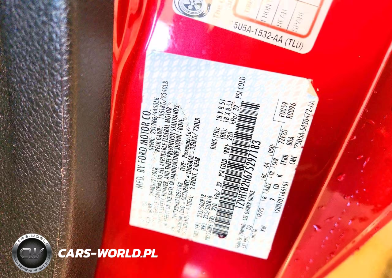 2007 Ford Mustang Gt VIN:1ZVHT82H675297183 - 12