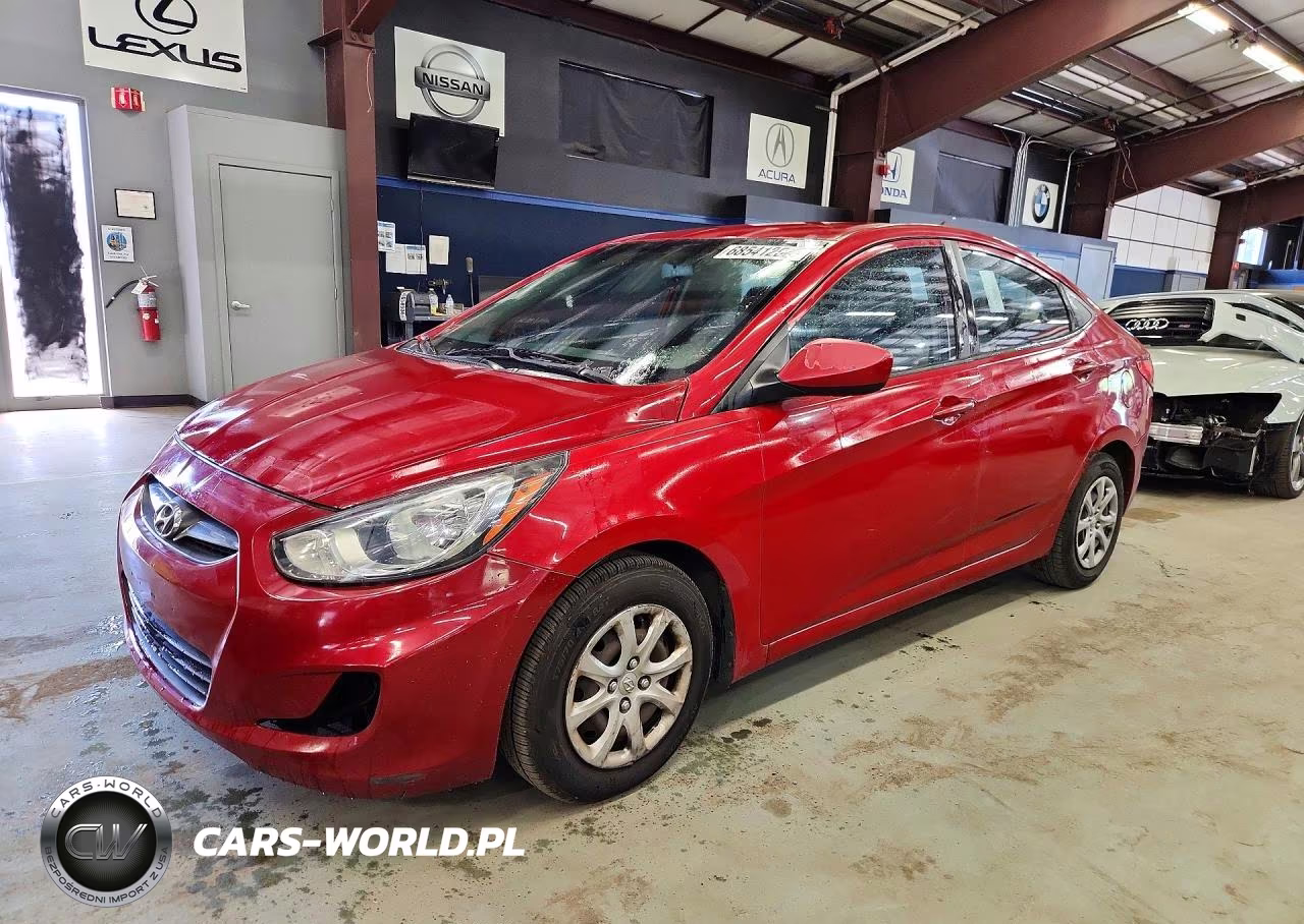 2013 Hyundai Accent VIN:KMHCT4AE7DU475855 - 1