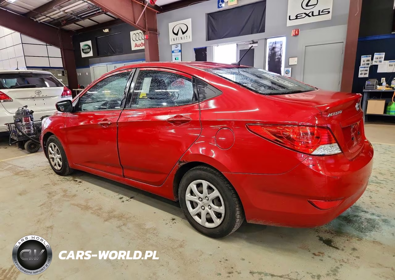 2013 Hyundai Accent VIN:KMHCT4AE7DU475855 - 2