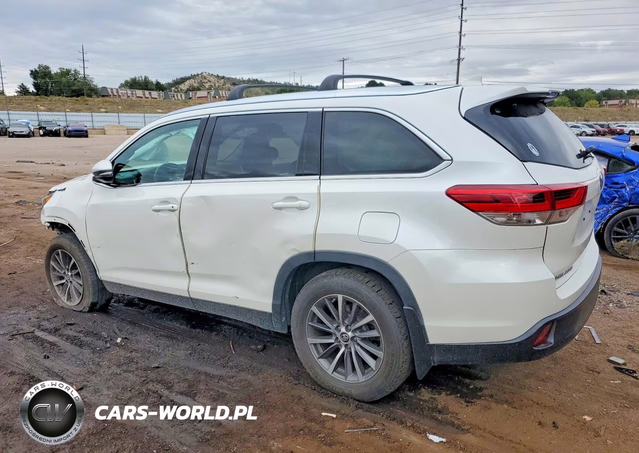 2019 Toyota Highlander Xle VIN:5TDJZRFH7KS725655 - 2