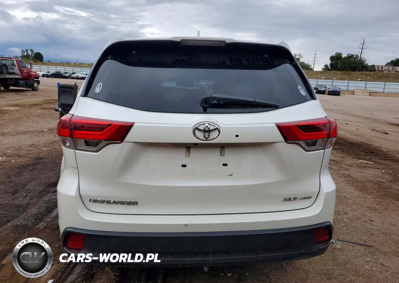 2019 Toyota Highlander Xle VIN:5TDJZRFH7KS725655 - 6