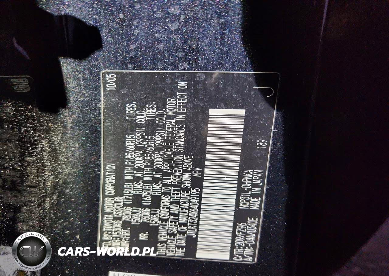2006 Scion Xb Base VIN:JTLKT324X64049195 - 13