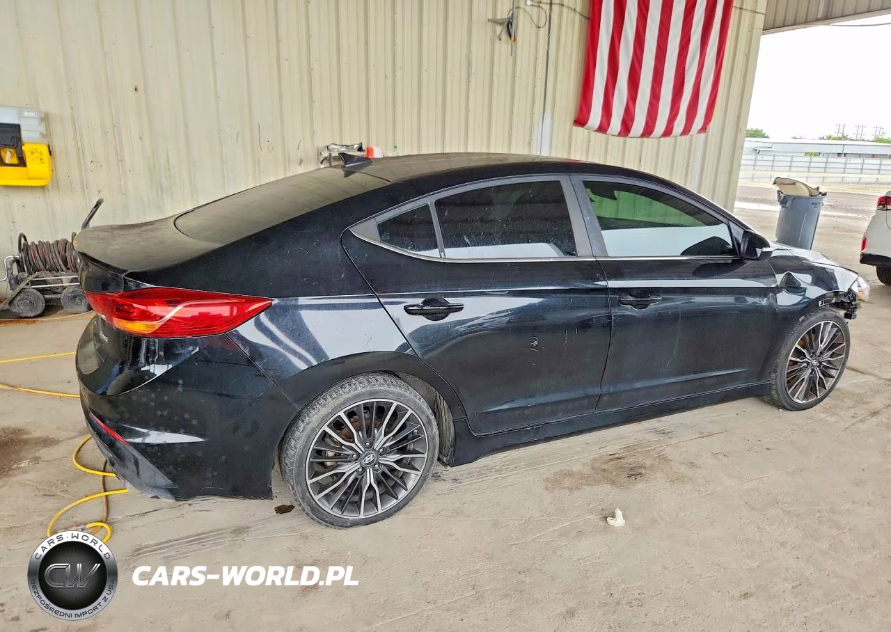 2018 Hyundai Elantra Sport VIN:KMHD04LB7JU521311 - 3