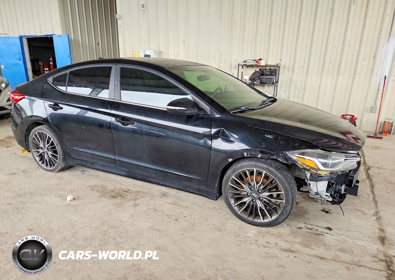 2018 Hyundai Elantra Sport VIN:KMHD04LB7JU521311 - 4