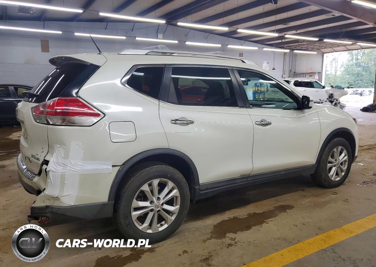 2016 Nissan Rogue Sv VIN:KNMAT2MV7GP699545 - 3