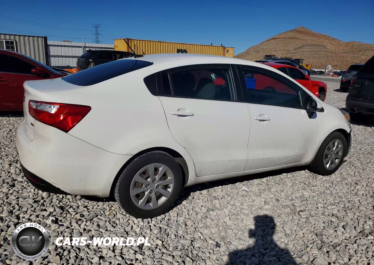 2014 Kia Rio Lx VIN:KNADM4A33E6348446 - 3