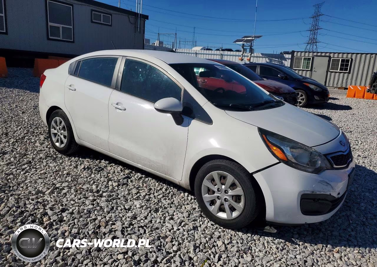 2014 Kia Rio Lx VIN:KNADM4A33E6348446 - 4