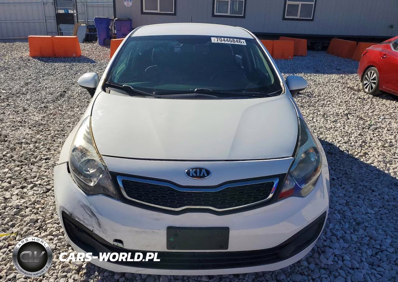 2014 Kia Rio Lx VIN:KNADM4A33E6348446 - 5