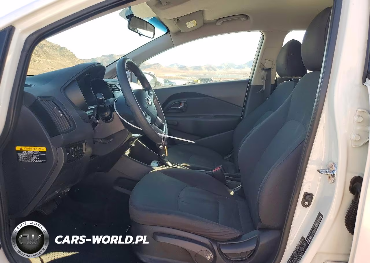2014 Kia Rio Lx VIN:KNADM4A33E6348446 - 7