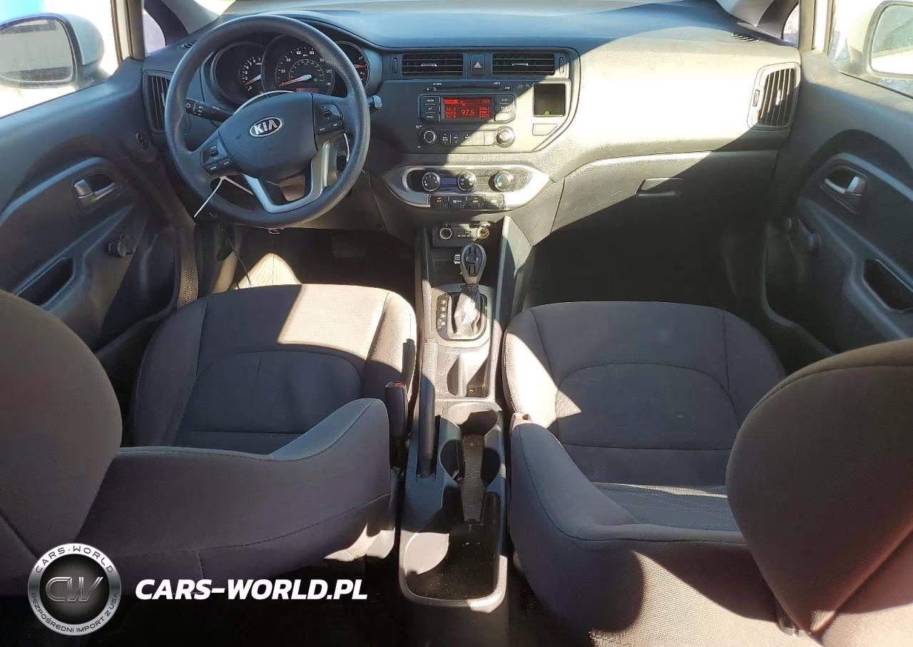2014 Kia Rio Lx VIN:KNADM4A33E6348446 - 8