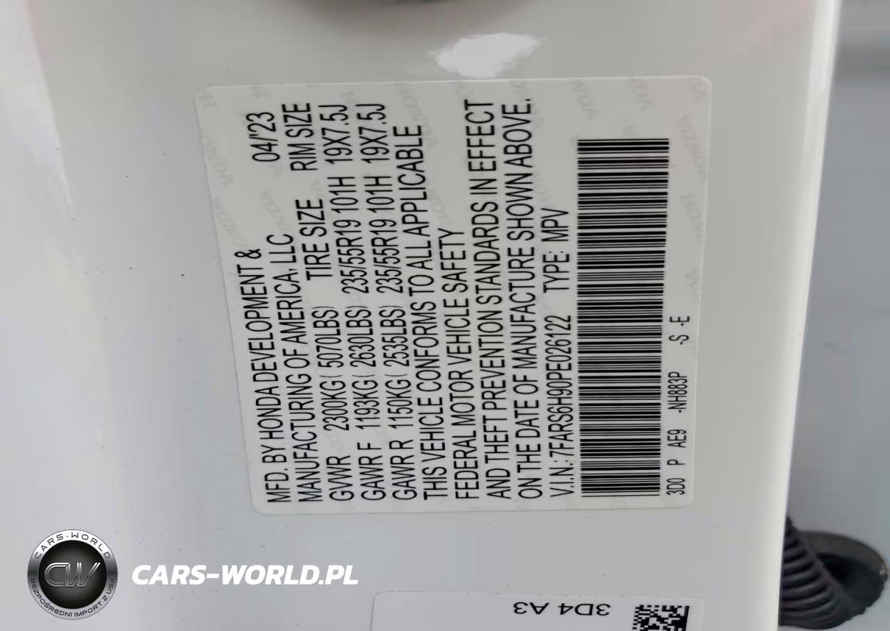 2023 Honda Cr-V Sport Touring VIN:7FARS6H90PE026122 - 13