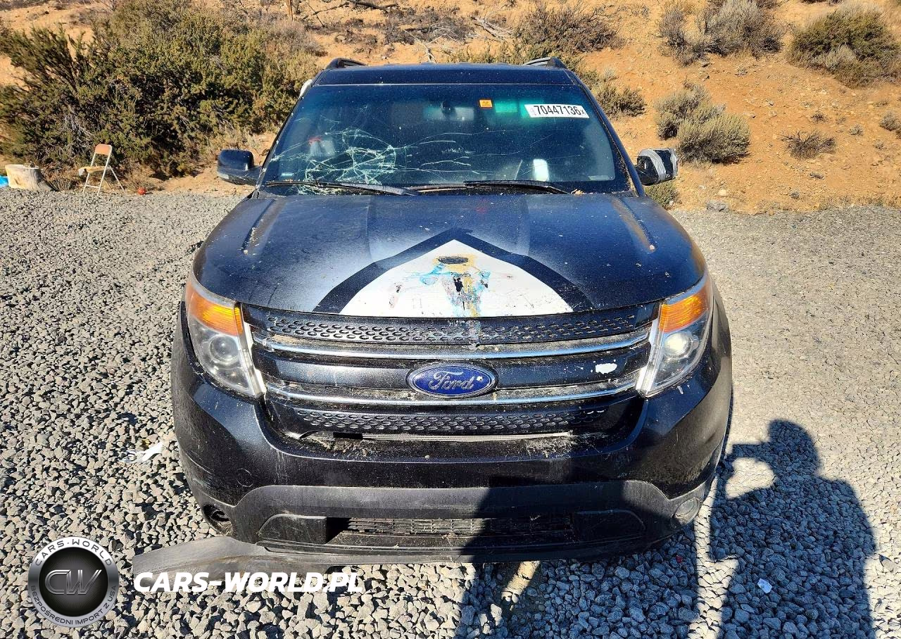 2015 Ford Explorer Xlt VIN:1FM5K7D83FGB76240 - 5