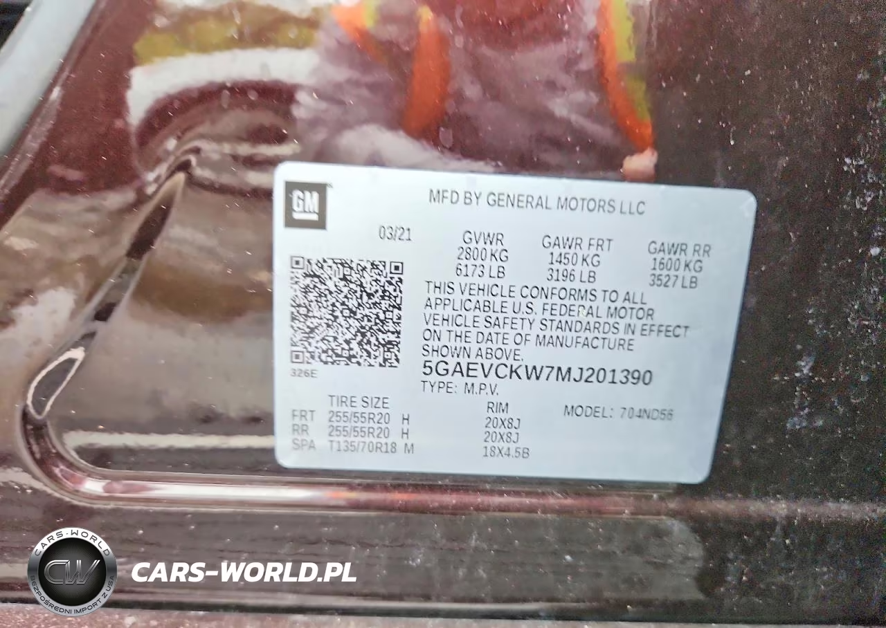 2021 Buick Enclave Avenir VIN:5GAEVCKW7MJ201390 - 13
