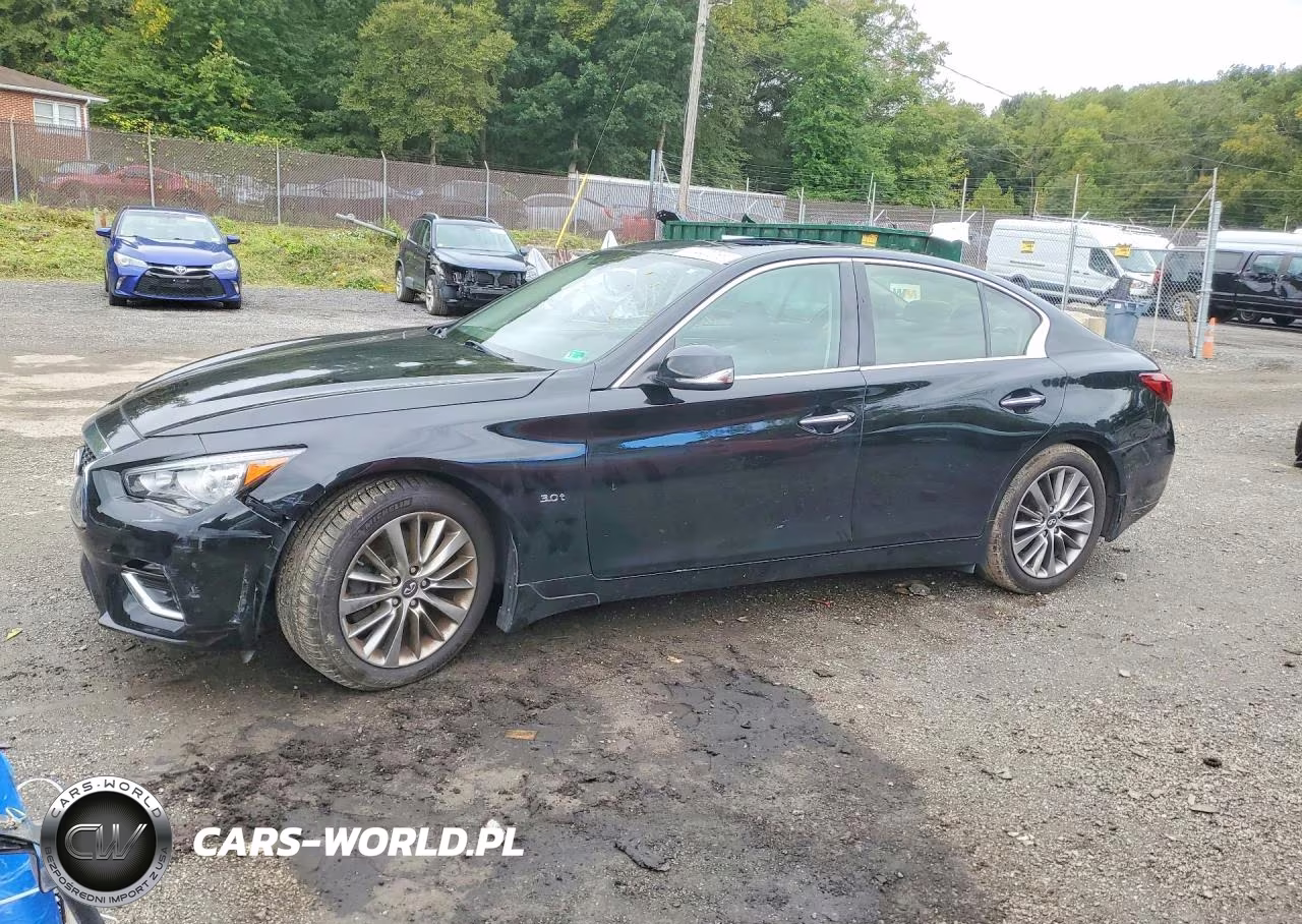 2018 Infiniti Q50 3.0T Luxe VIN:JN1EV7AP8JM350985 - 1