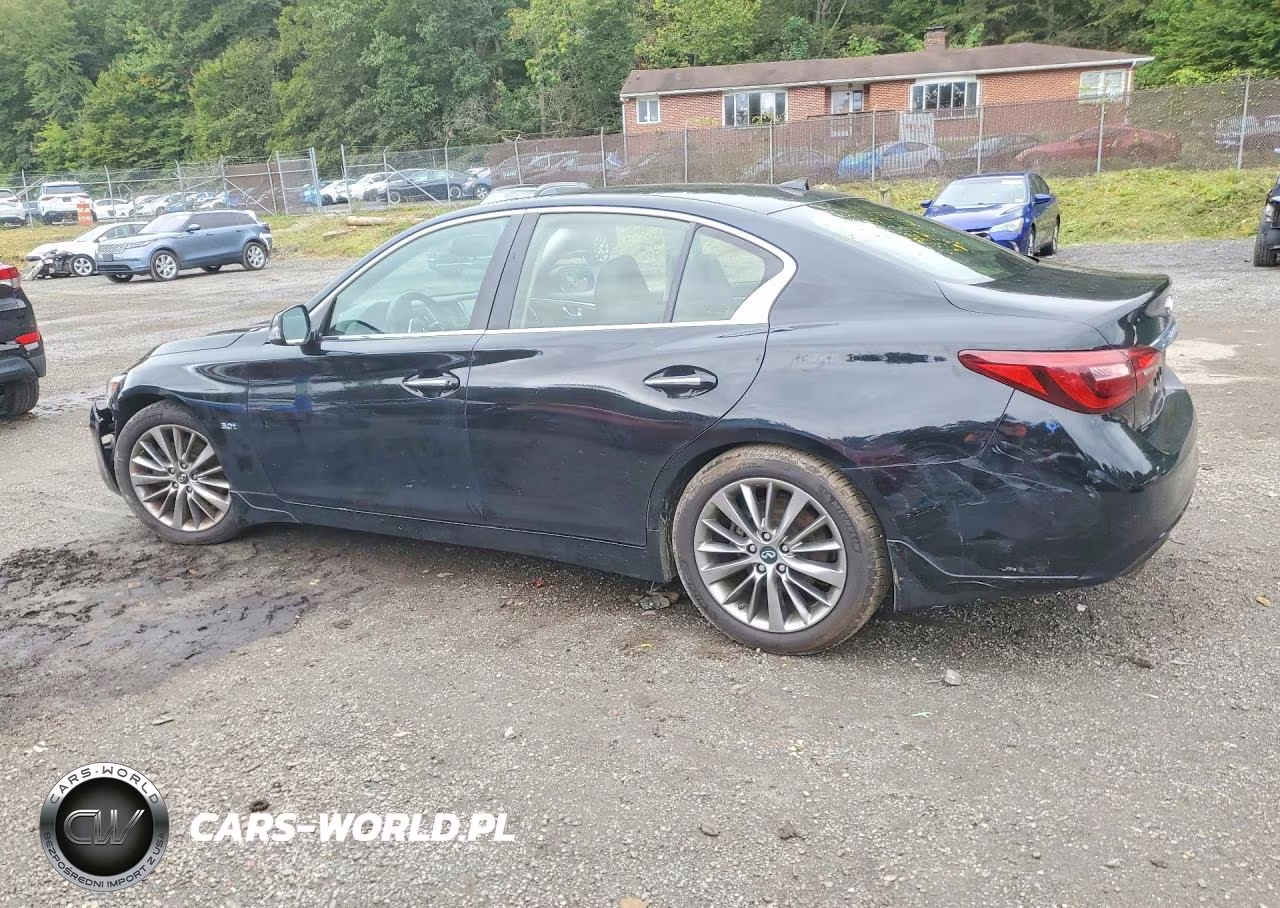 2018 Infiniti Q50 3.0T Luxe VIN:JN1EV7AP8JM350985 - 2