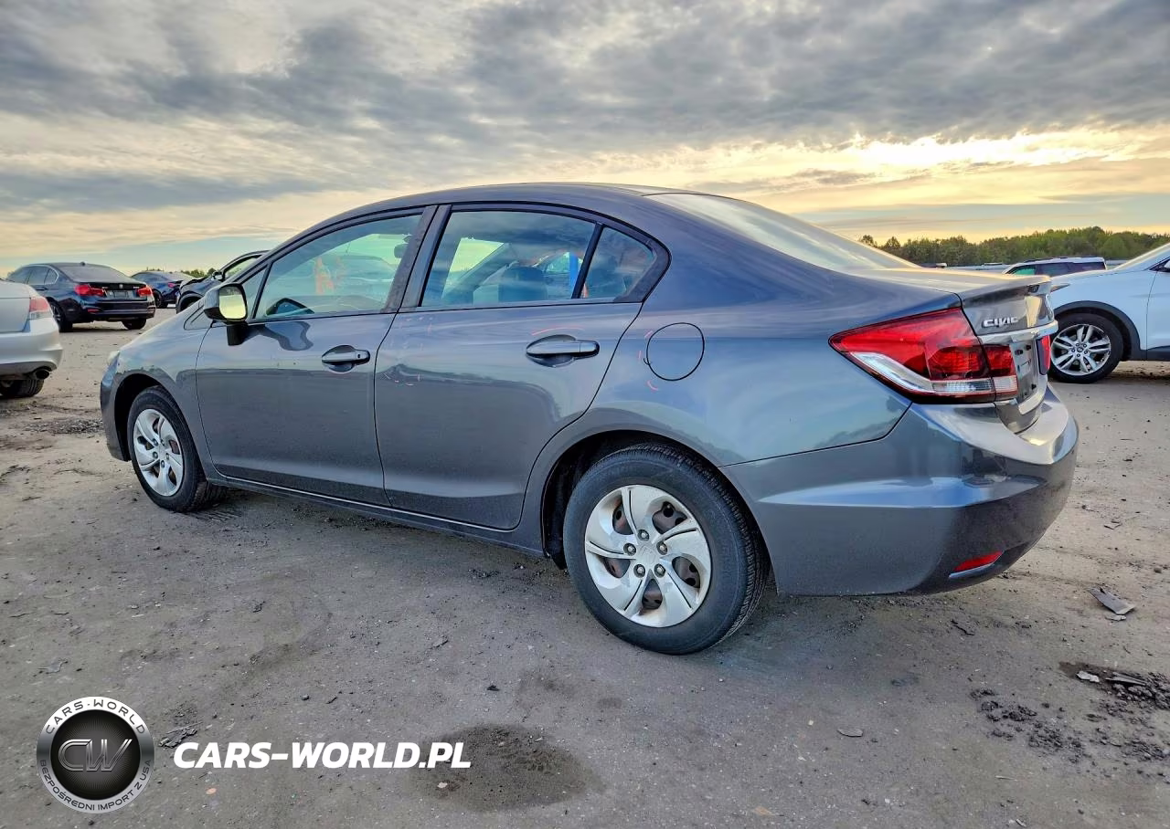 2013 Honda Civic Lx VIN:2HGFB2F50DH598564 - 2