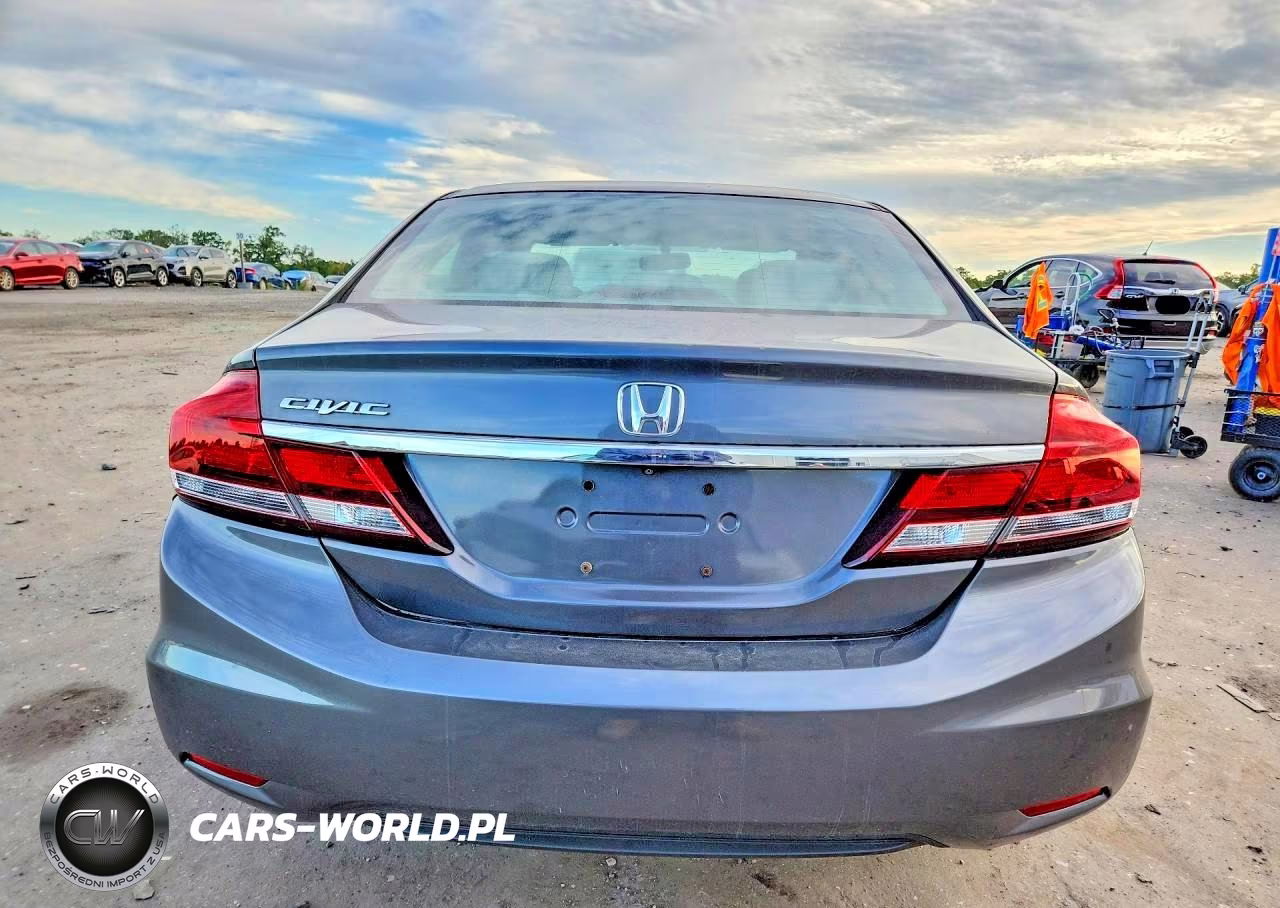 2013 Honda Civic Lx VIN:2HGFB2F50DH598564 - 6