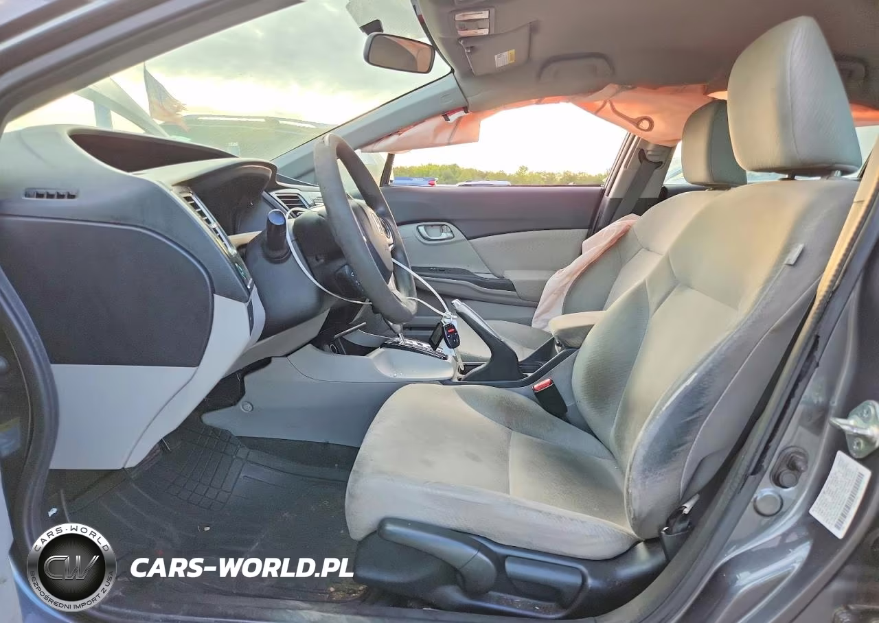 2013 Honda Civic Lx VIN:2HGFB2F50DH598564 - 7