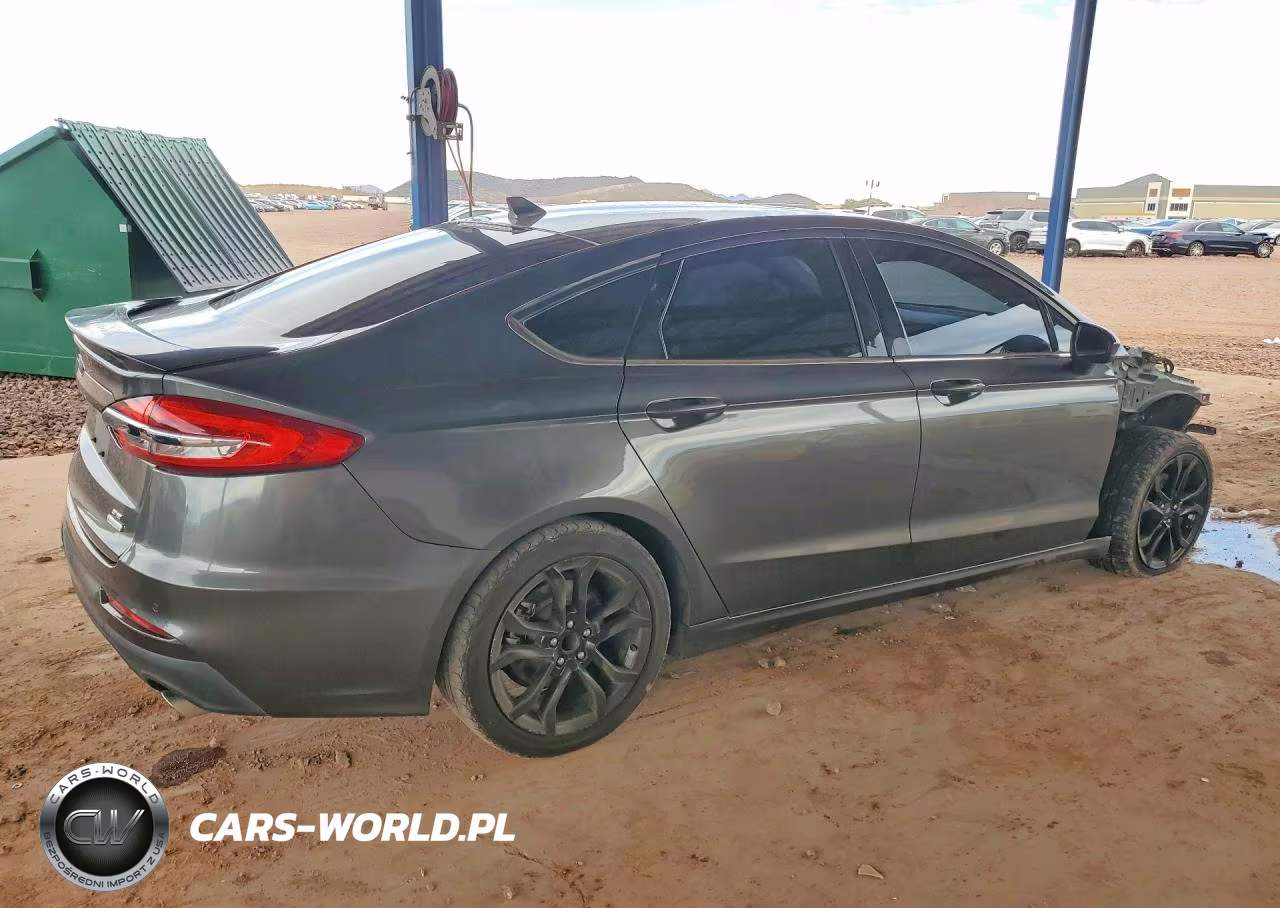 2019 Ford Fusion Se VIN:3FA6P0HD1KR232872 - 3