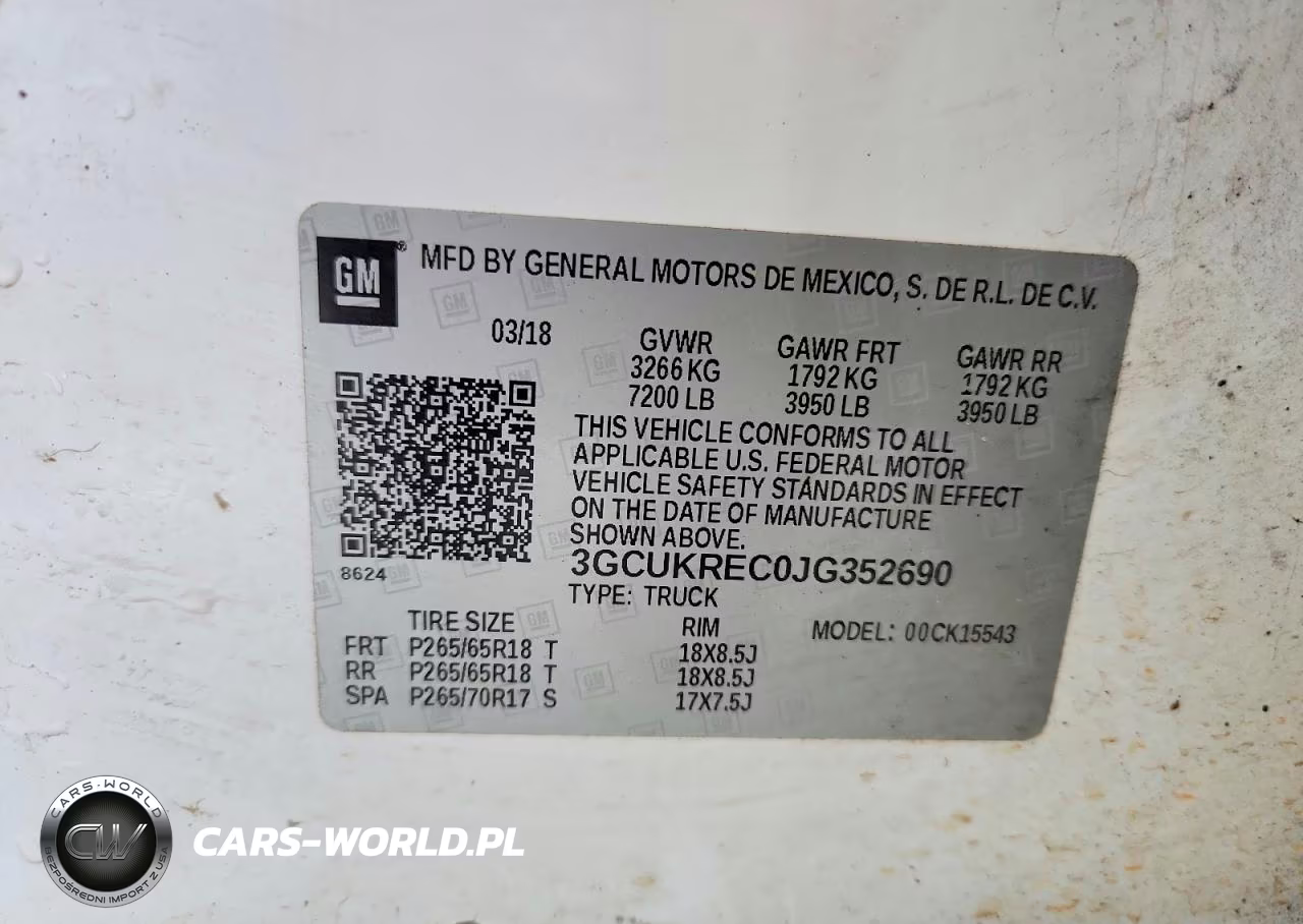 2018 Chevrolet Silverado K1500 Lt VIN:3GCUKREC0JG352690 - 12