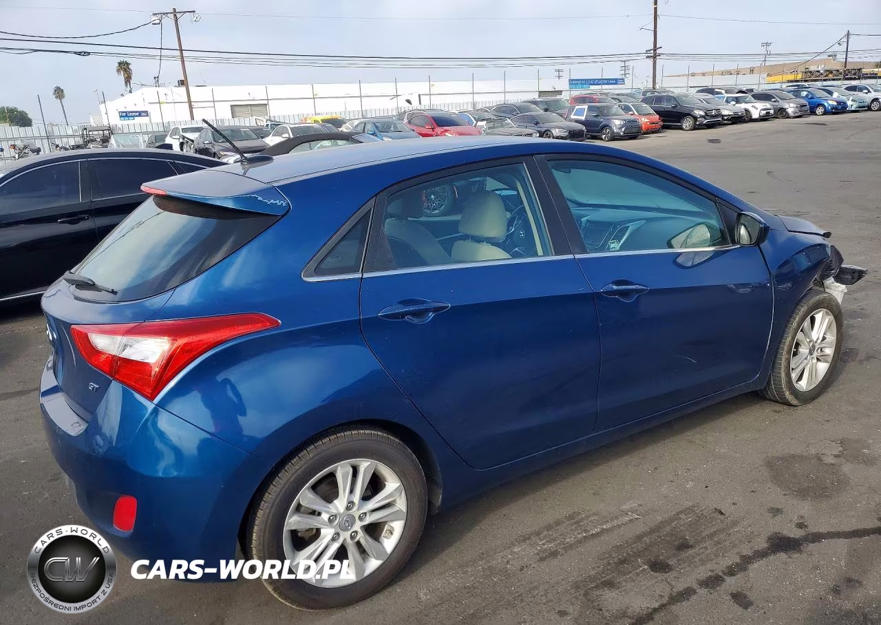 2015 Hyundai Elantra Gt Base VIN:KMHD35LH1FU245233 - 3