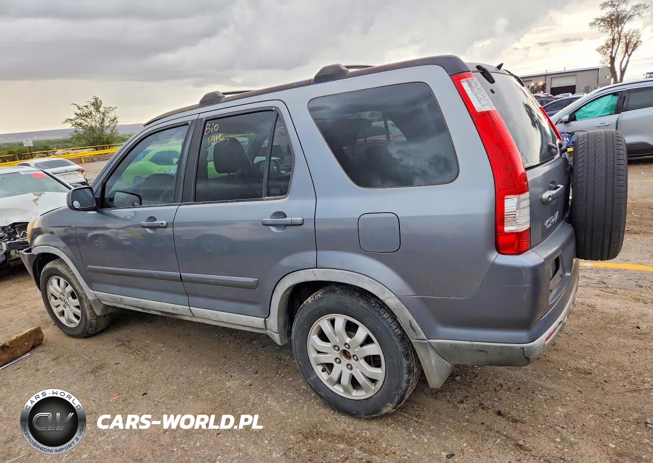 2006 Honda Cr-V Se VIN:JHLRD78976C026063 - 2