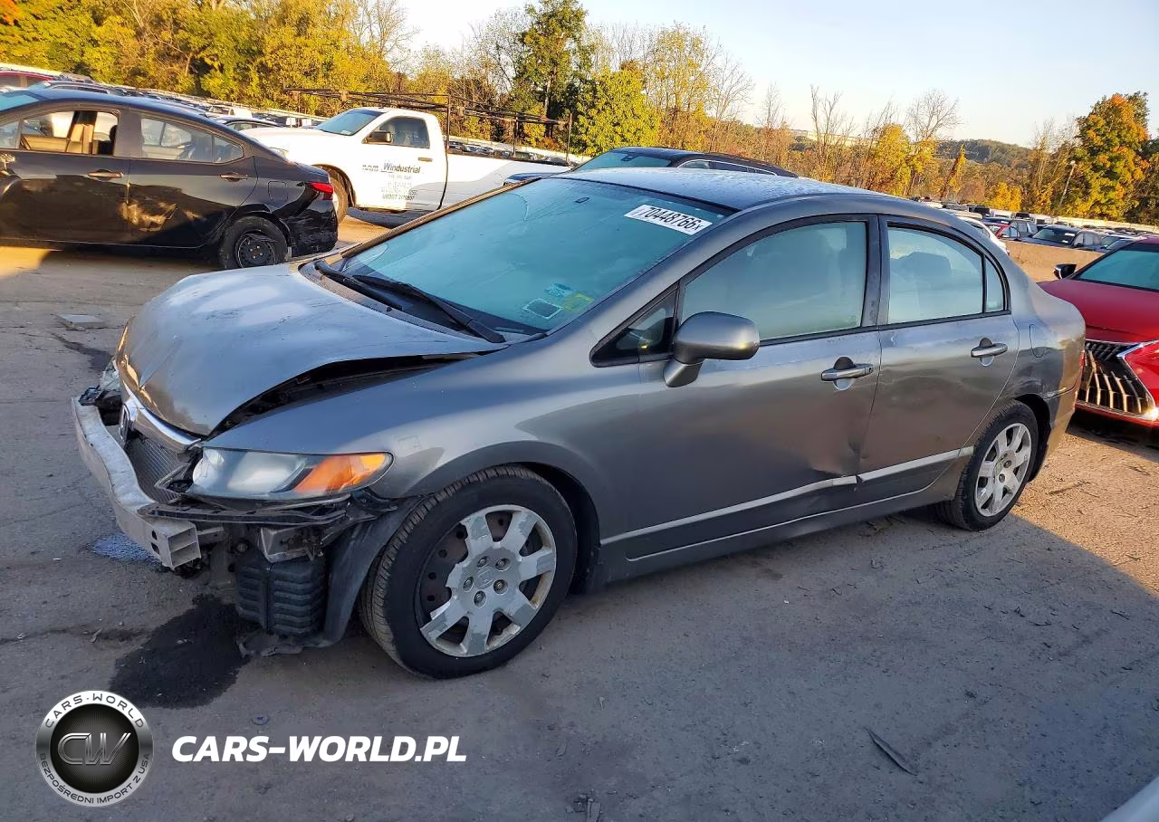 2008 Honda Civic Lx VIN:2HGFA16508H503911 - 1